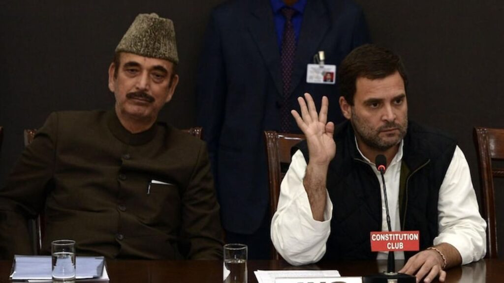 National: Ghulam Nabi Azad resigned from all posts of Congress, said Rahul Gandhi responsible for the condition of Congress
