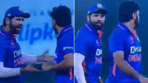 Why is Rohit Sharma angry with Shardul Thakur despite two wickets off two balls?