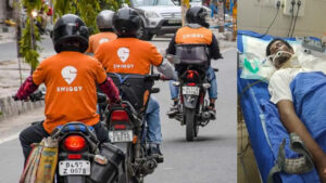 Swiggy delivery boy dies after falling from third floor in Hyderabad after pet dog falls behind