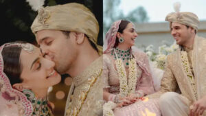 Sid-Kiara Wedding Look: You can also see how beautiful this couple is looking in the pictures