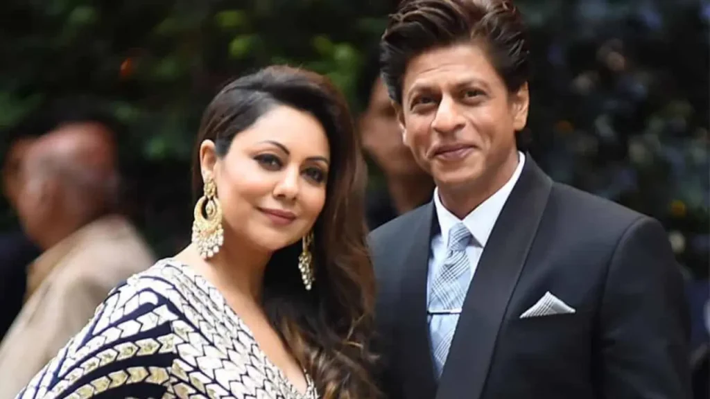 What gift did Shah Rukh Khan give to Gauri on Valentine's Day first? Given this answer