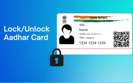 Lock and prevent misuse of Aadhaar card with one SMS