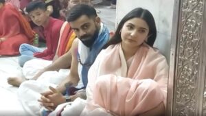 After losing the Indore Test match, Kohli reached Mahakal Baba's darshan