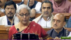 Nirmala Sitharaman presented a budget of 1.18 lakh crore for Jammu and Kashmir in the Lok Sabha