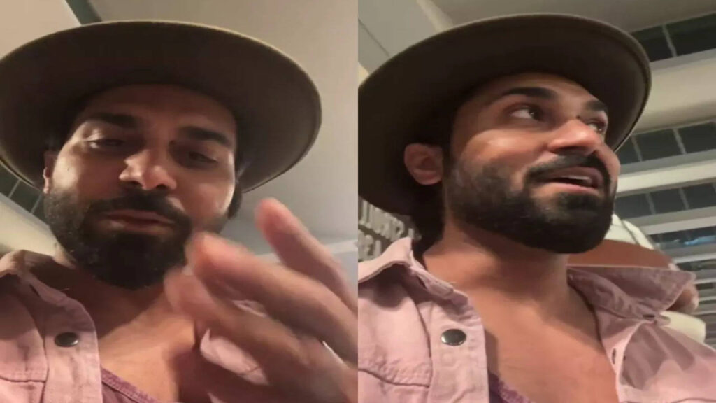 Salman Yusuf Khan had a bitter experience at Bangalore airport