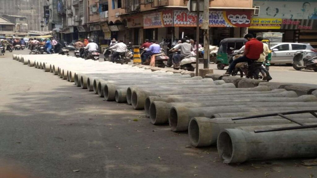 Another road in Surat's central zone will be closed for a month for drainage work