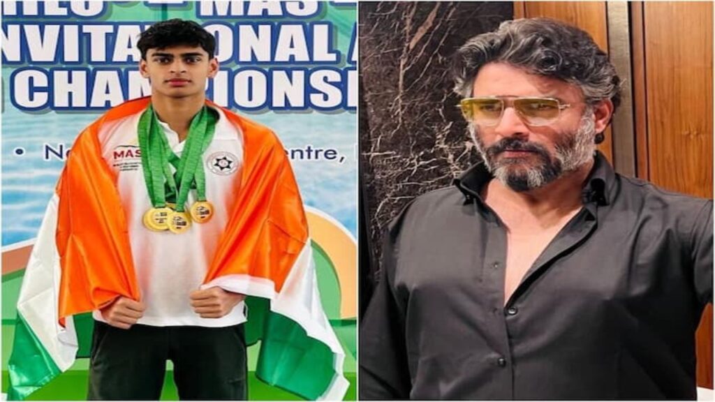 Actor R. Madhavan's son won five gold medals for India