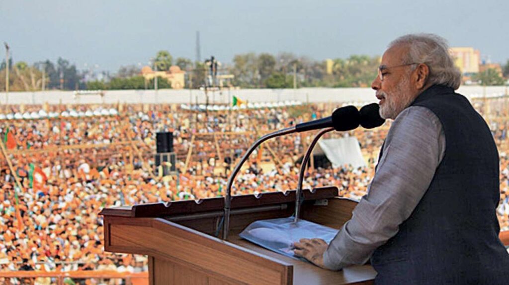 On April 17, PM Narendra Modi will reach to address a huge public meeting in Silvassa