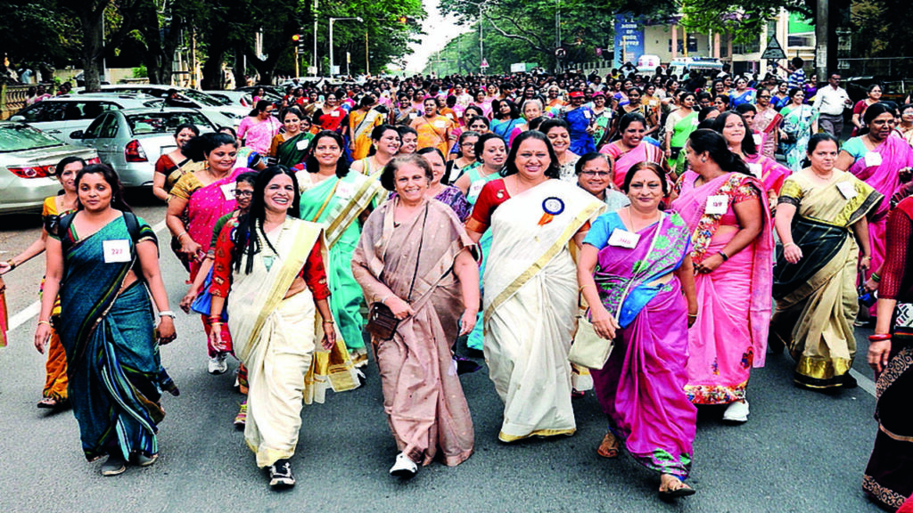 Surat Municipal Corporation is going to organize "Sari Walkathon" for women on April 9.