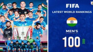 FIFA Ranking: India reached Top 100 for the first time in five years