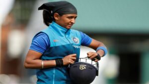 Indian team captain Harmanpreet Kaur has been banned for two matches