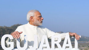 Today PM Modi laid the foundation stone of 5206 crore development works in Gujarat