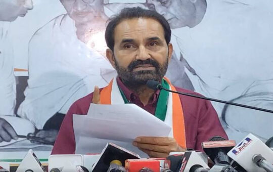 Congress president Shaktisinh simultaneously suspended 34 members with immediate effect