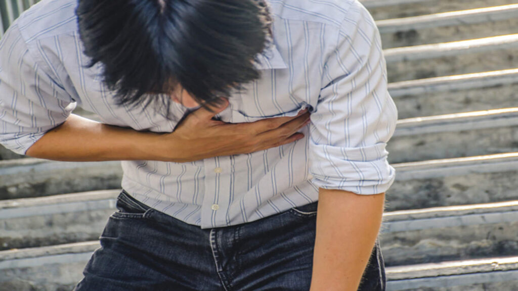 If you have trouble breathing while climbing stairs, be aware because…