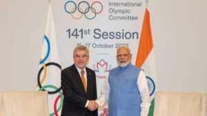 "No stone unturned", 2036 Olympic Games will be held in India: PM Modi claims