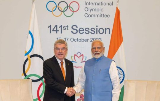 "No stone unturned", 2036 Olympic Games will be held in India: PM Modi claims