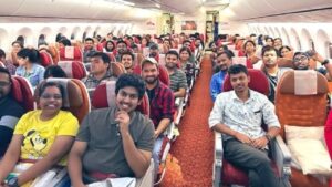 212 Indians stranded in Israel returned through "Operation Ajay".