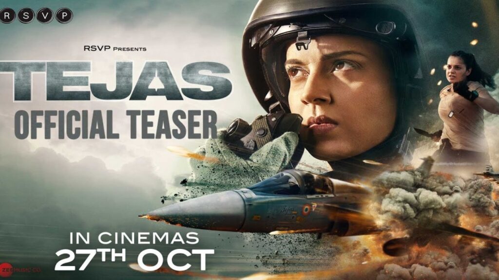 Kangana Ranaut's much awaited movie "Tejas" trailer released