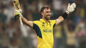 Maxwell's Double Century Wins Hearts : Dedicate the win to this guy