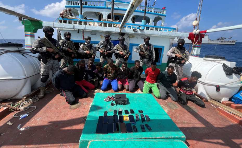 Indian Navy rescues hijacked fishing vessel with 19 Pakistanis from armed Somali pirates, second operation in 24 hours